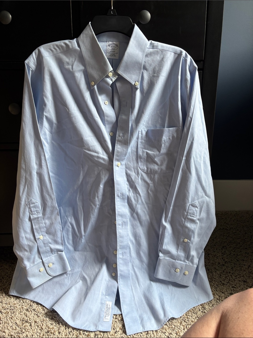 Brooks Brothers Light Blue Oxford Button-Down Shirt‎